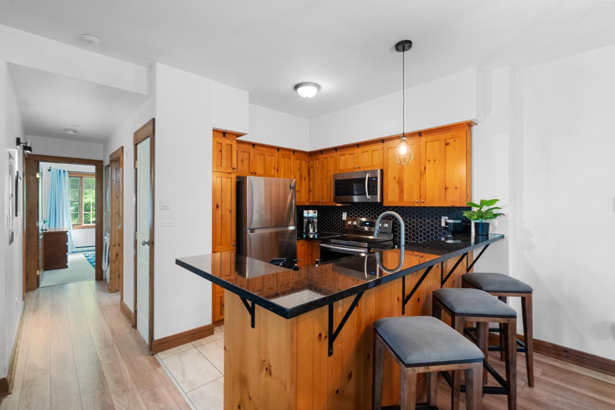 Les Falaises Tremblant - Ski Inout Condo W2Bdrs Mont-Tremblant Exteriér fotografie