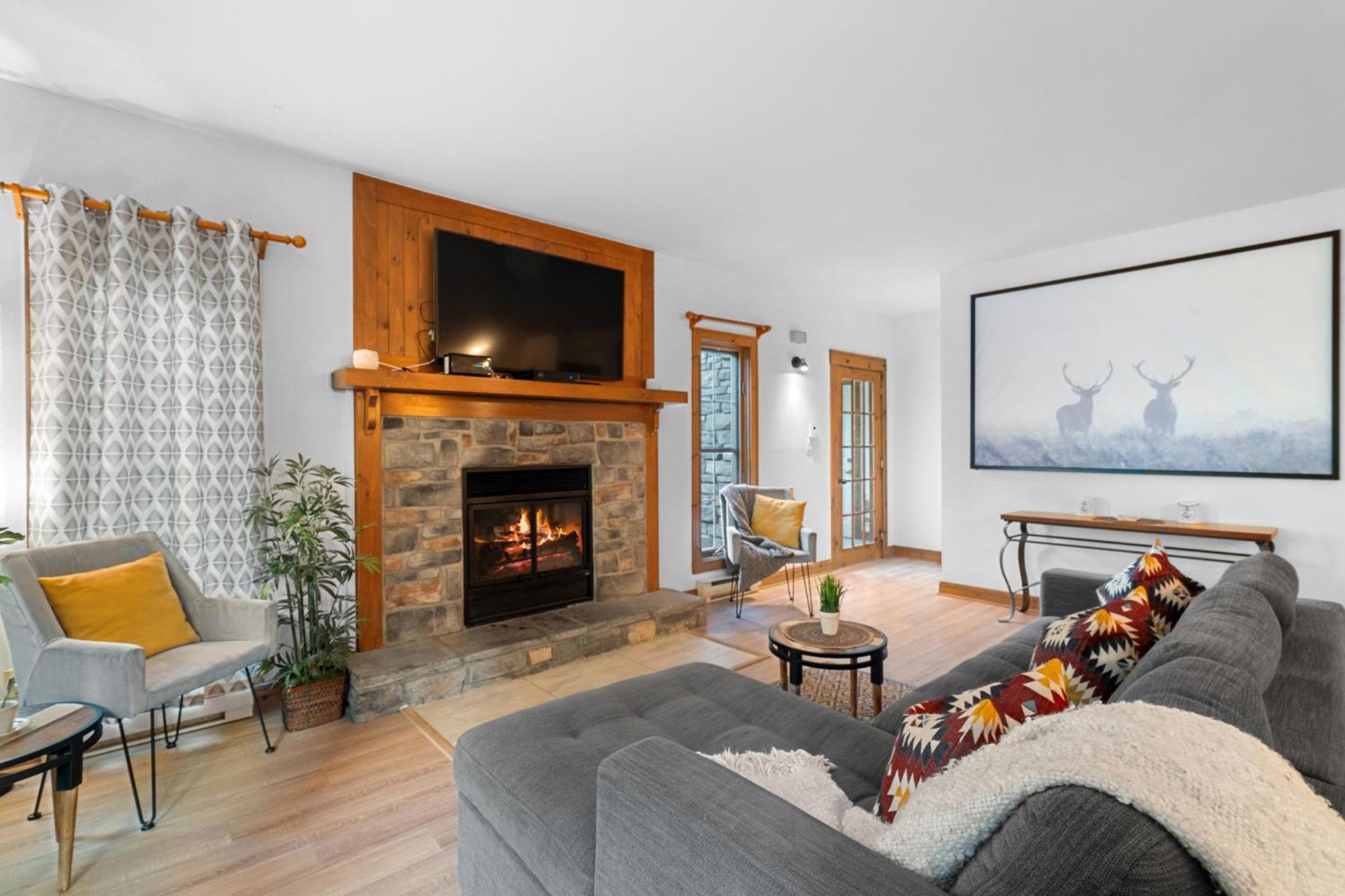 Les Falaises Tremblant - Ski Inout Condo W2Bdrs Mont-Tremblant Exteriér fotografie