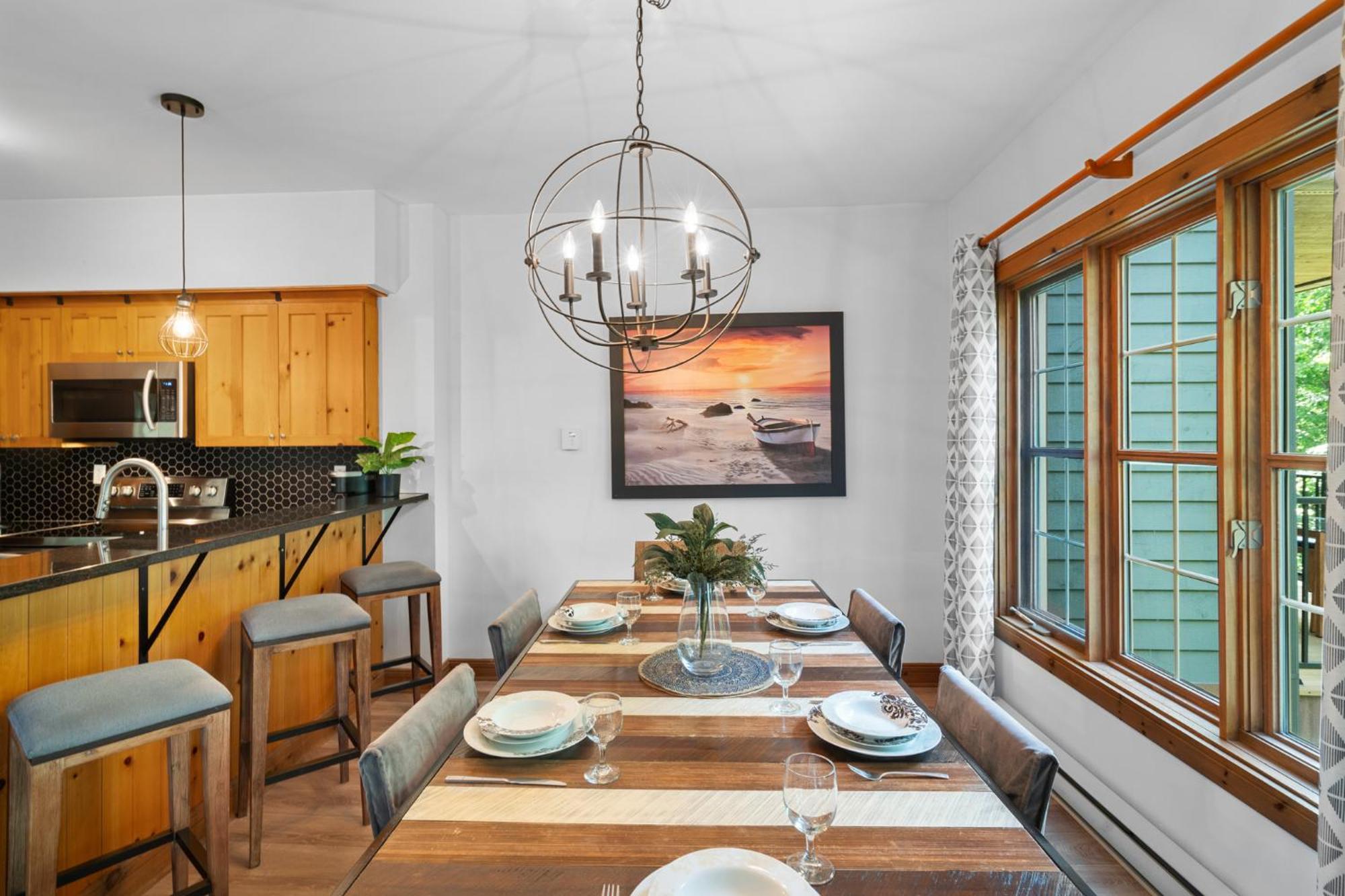 Les Falaises Tremblant - Ski Inout Condo W2Bdrs Mont-Tremblant Exteriér fotografie