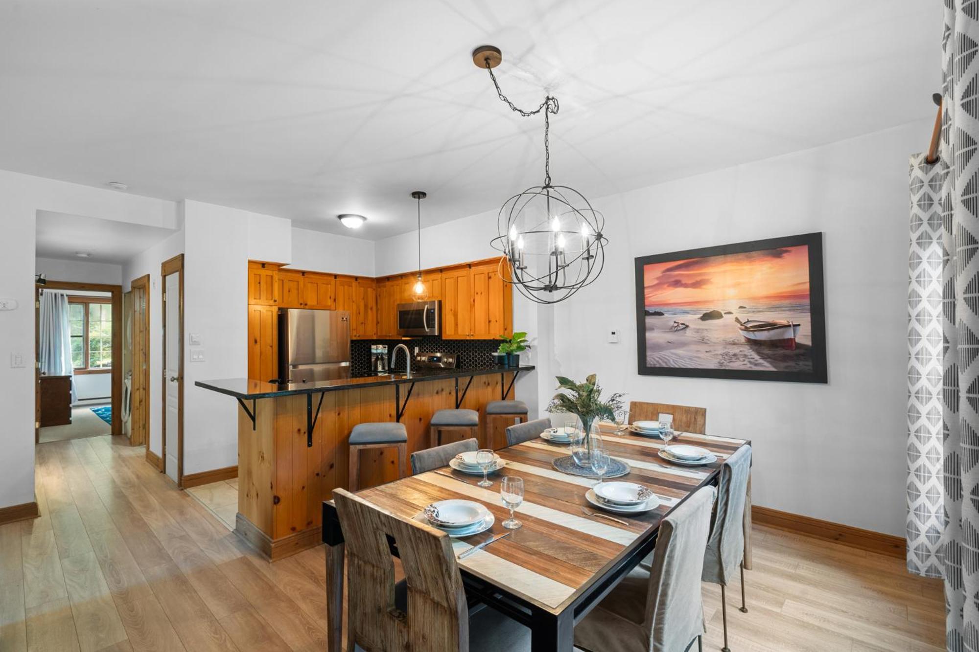 Les Falaises Tremblant - Ski Inout Condo W2Bdrs Mont-Tremblant Exteriér fotografie